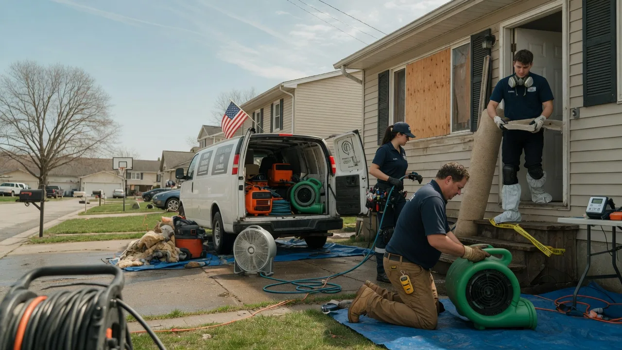 Water Damage Restoration in Sylvan Grove, KS near me